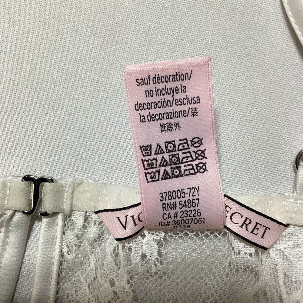 Victoria's Secret Ivory Lace Lingerie Slip Dress - Picture 10 of 15